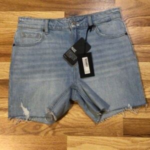 PAIGE Light Blue Jean Shorts